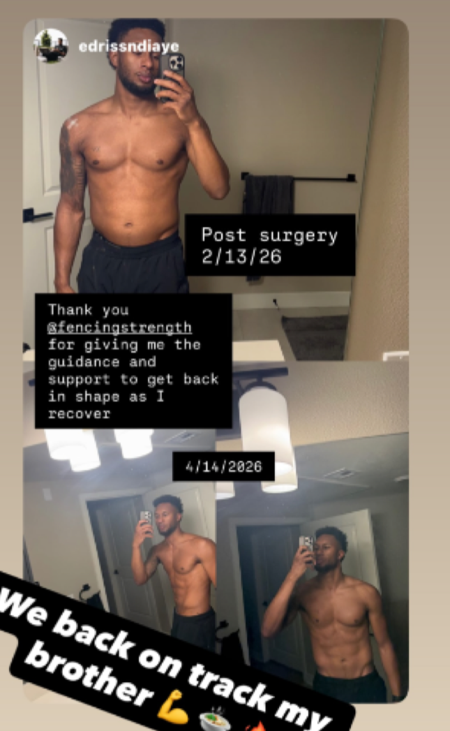Edriss physique transformation